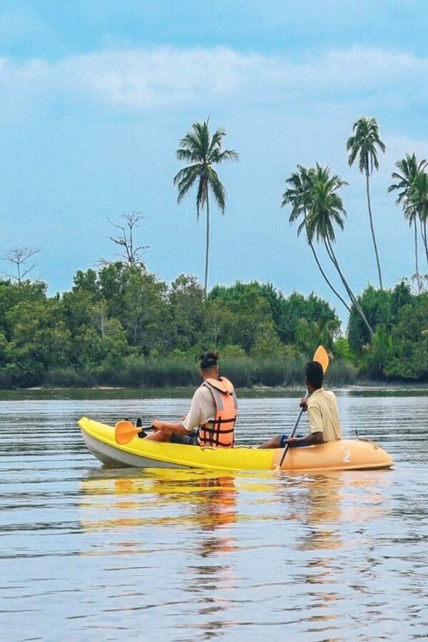Kayaking in Bentota
